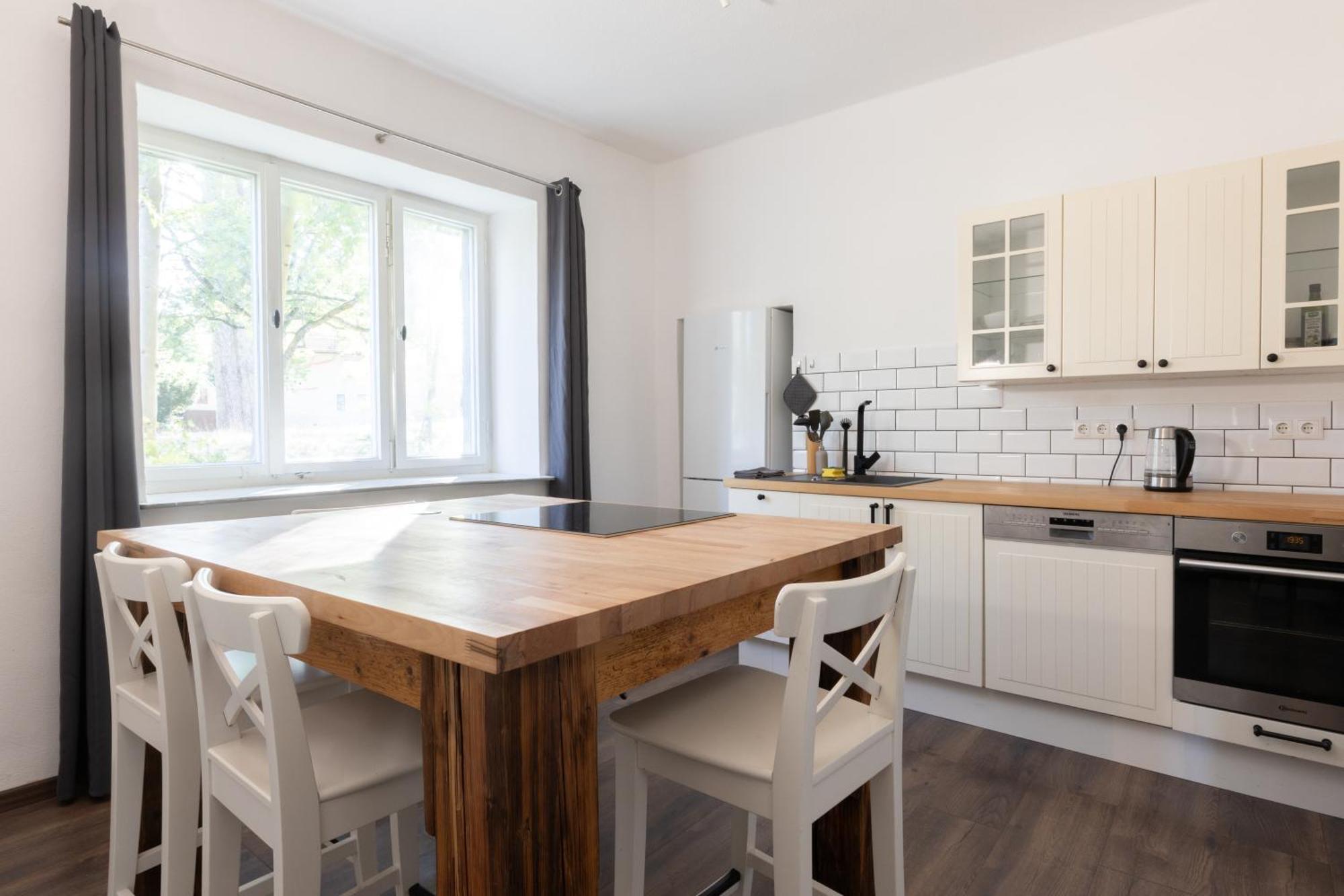 Urige Wohnung Mit Zwei Betten Und Genialer Kueche Mugeln エクステリア 写真