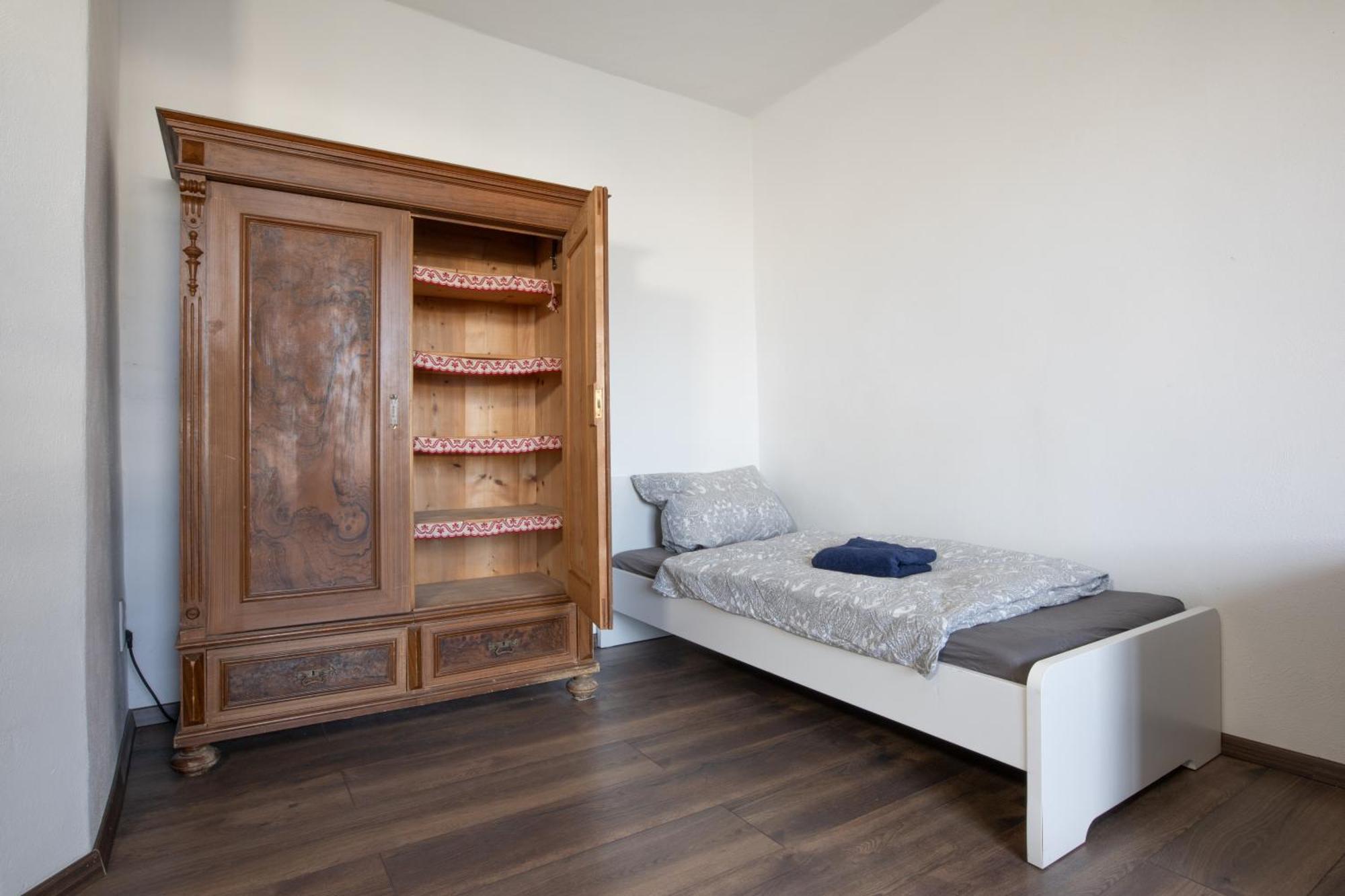 Urige Wohnung Mit Zwei Betten Und Genialer Kueche Mugeln エクステリア 写真